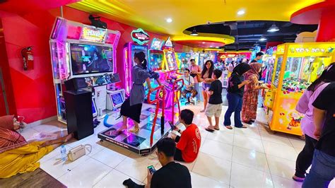 Fun City At Ciputra Mall Video Game Arcade Tours Jakarta Youtube