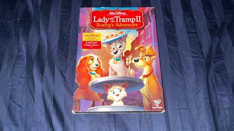 Opening To Lady And The Tramp II Scamps Adventure 2006 DVD Main Menu