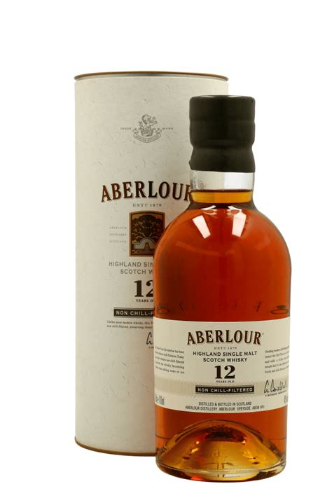 Aberlour 12 Years Non Chill Filtered 70cl Single Malt Whisky Giftbox