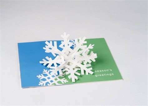 Robert Sabuda Snowflakes Boxed Holiday Pop Up Cards