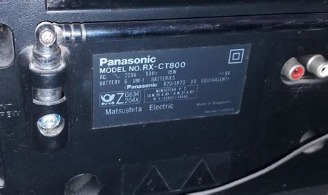 Radiomagnetofon Panasonic Rx Ct Aukro