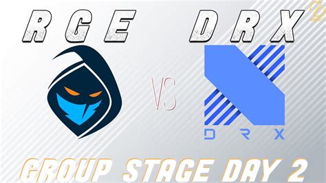 RGE Vs DRX Worlds 2022 Group Stage Day 2 Rogue Vs DRX YouTube