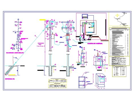 Subestação Elétrica Em Autocad Baixar Cad 23519 Kb Bibliocad