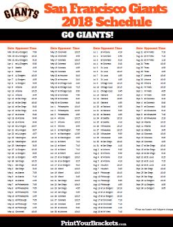 Printable Team Schedules Mlb