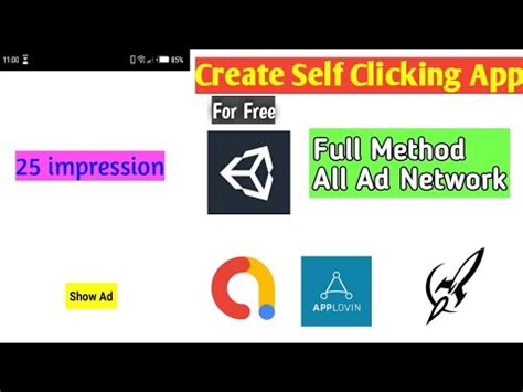 How To Create Self Clicking App For Free Applovin Startapp