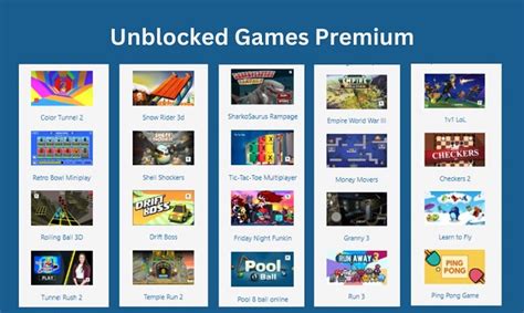 Unblocked Games Premium: A Diverse Game Library - lavaindy