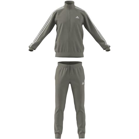 Trainingsanzug Adidas Basic 3 Stripes French Terry Trainingsanzüge