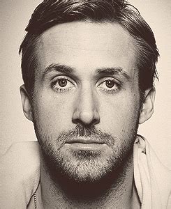 Ryan Gosling totally has a lazy eye. It’s mean...