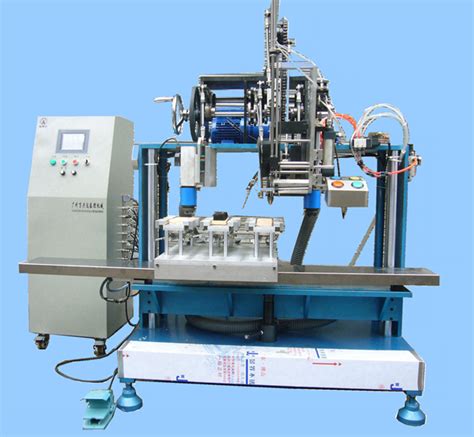 2 Axis 3 Head Drilling And Tufting Machine Making Brush