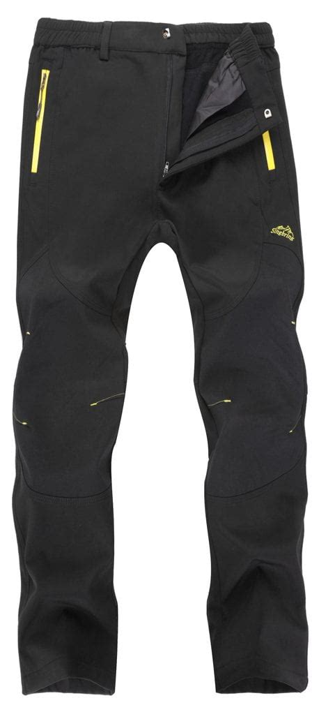 Singbring - Mens Pants Large Hiking Fleece-Lined Stretch L - Walmart ...