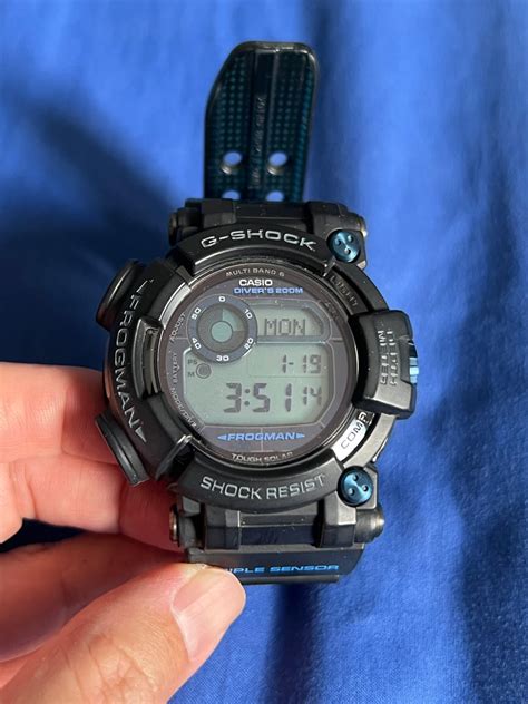 Casio G Shock GWF D1000B 1JF Frogman Men S Fashion Watches