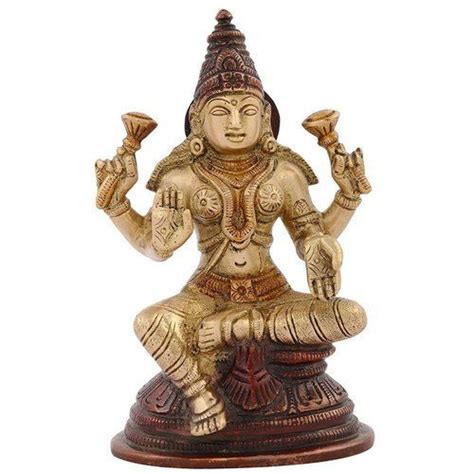 Durable Light Weight Brass Laxmiji Sitting Idol At Best Price In