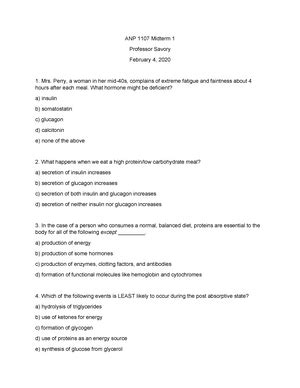 ANP1107 Question Bank Digestive System 3 B 1 C 5 D 4 ANS D The