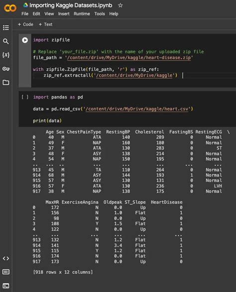 Importing Datasets From Kaggle To Google Colab Saturn Cloud Blog