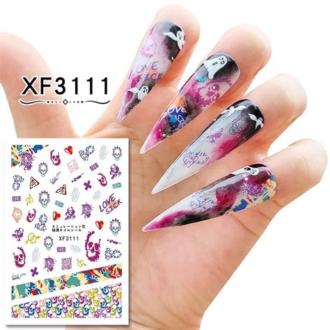 Halloween Nail Stickers Collection - Limegirlstore