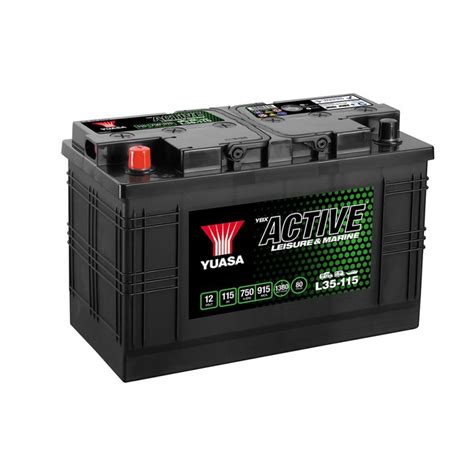 Batterie D Charge Lente Yuasa Leisure Marine V Ah L