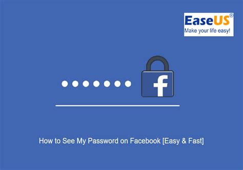 How To See My Password On Facebook Newest