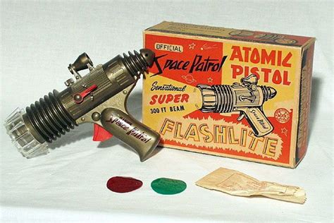 Toy Ray Guns Retro Futurism Vintage Toys