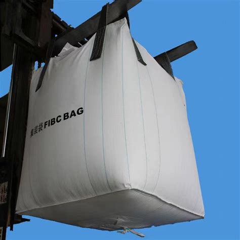 FIBC Jumbo Bags Manufacturer 90 X 90 X 120 Open Top Flat Bottom For