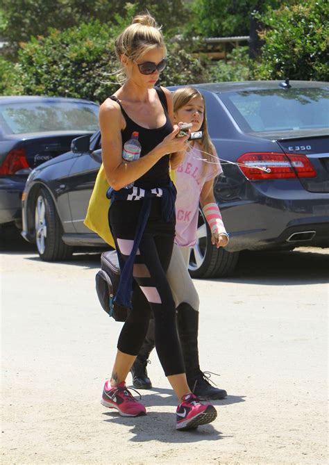 Photo Exclusif Denise Richards avec ses filles Sam et Lola à Los