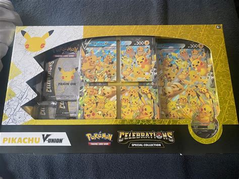 Pokemon Celebrations Pikachu V Union Box EN Kaufen Auf Ricardo