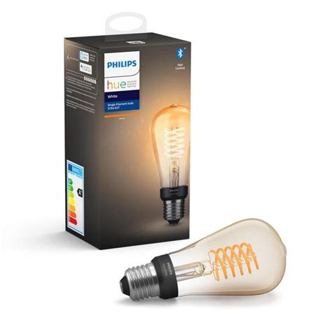 PHILIPS HUE LED Birne White Filament E27 Bluetooth 7 W Interdiscount