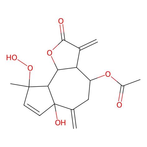 3aR 4S 6aS 9R 9aR 9bS 9 Hydroperoxy 6a Hydroxy 9 Methyl 3 6