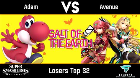 Adam Yoshi VS Avenue Pyra Mythra Losers Top 32 Salt Of The