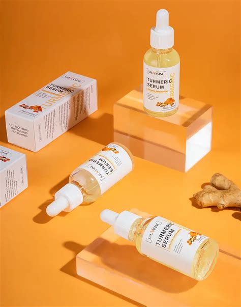 Turmeric Serum With Vitamin C And Hyaluronic Acid Acne Fade Temu