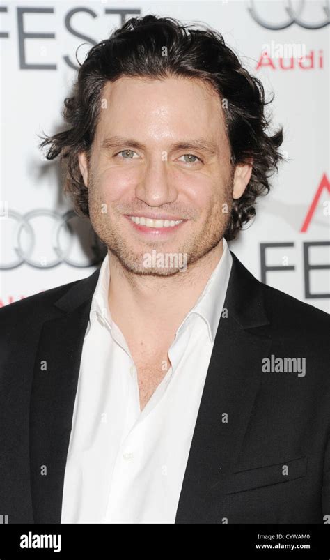 Edgar Ramirez Us Film Actor In November 2012 Photo Jeffrey Mater Stock