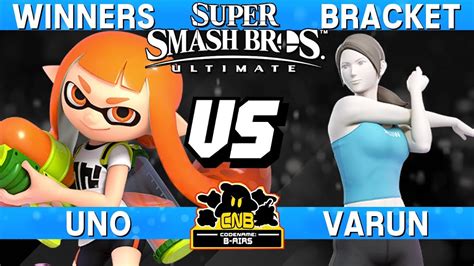 Smash Ultimate Uno Inkling Vs Varun WFT CNB 171 Winners Bracket