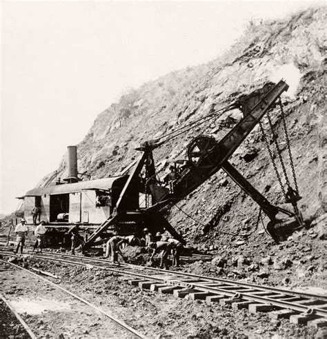 Vintage: Panama Canal Construction (1904-1914) | MONOVISIONS - Black & White Photography ...