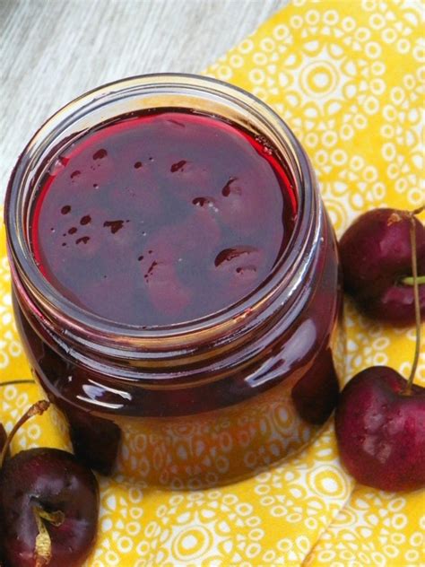 Instant Pot Homemade Cherry Jam Recipes Simple