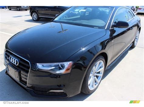 Brilliant Black 2016 Audi A5 Premium Plus Quattro Coupe Exterior Photo