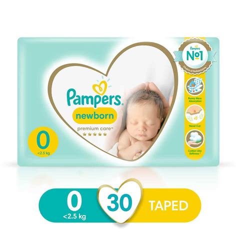 Pampers Premium Care Newborn Size 0