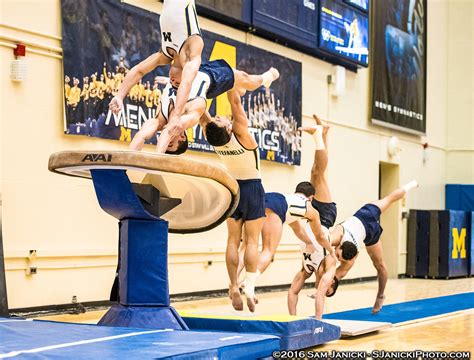 3 26 16 Michigan Men S Gymnastics Vs Uic Senior Night Sjanickiphoto