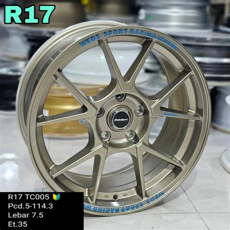 Jual Velg Mobil Wedssport Tc Ring Buat Ertiga Innova Hrv Terios