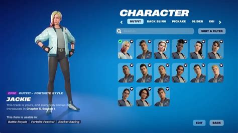 How to get the free Jackie skin in Fortnite: Rocket Racing - Blog - Creative Collaboration