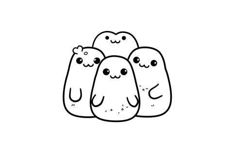 Cute Squishmallows Kids Coloring Page Graphic by Forhadx5 · Creative
