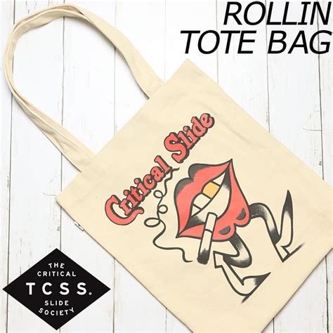 クリックポスト対応 TCSS ティーシーエスエス ROLLIN TOTE BAG トートバッグ The Critical Slide