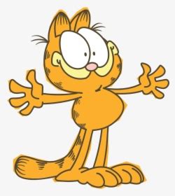 Garfield Line Messaging Sticker Thumbs Up Sticker Png Transparent