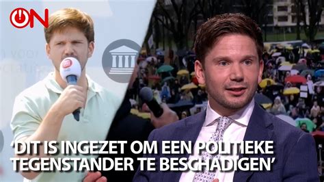 Gideon Van Meijeren FVD Reageert Op Vervolging Voor Opruiing