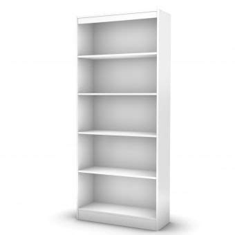 Librero Crea Muebles Lc Bl Moderno Blanco White Bookshelves White