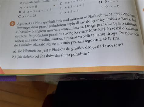 Prisze O Pomoc Daje Naj Zadanie Klasa Strona Wiem E W A Odp