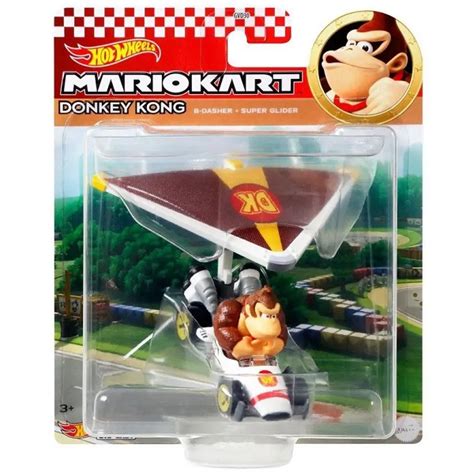 Hot Wheels Colecionavel Mario KART Glider Donkey Mattel GVD