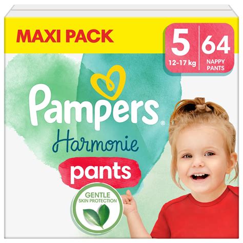 Pampers Harmonie Baby Pieluchomajtki Rozmiar 5 12 17 Kg 64 Szt