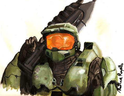 Spartan 117:John, Master Chief by Vacation-Avenger on DeviantArt