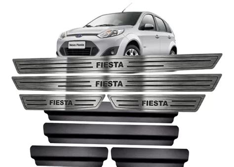 Soleira A O Inox Fiesta Hatch Sedan A Frete Gr Tis Parcelamento