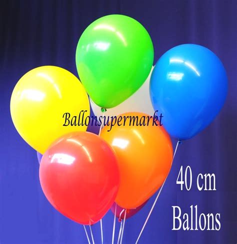 Ballonsupermarkt Onlineshop De Luftballons 40x36 Cm Weiss