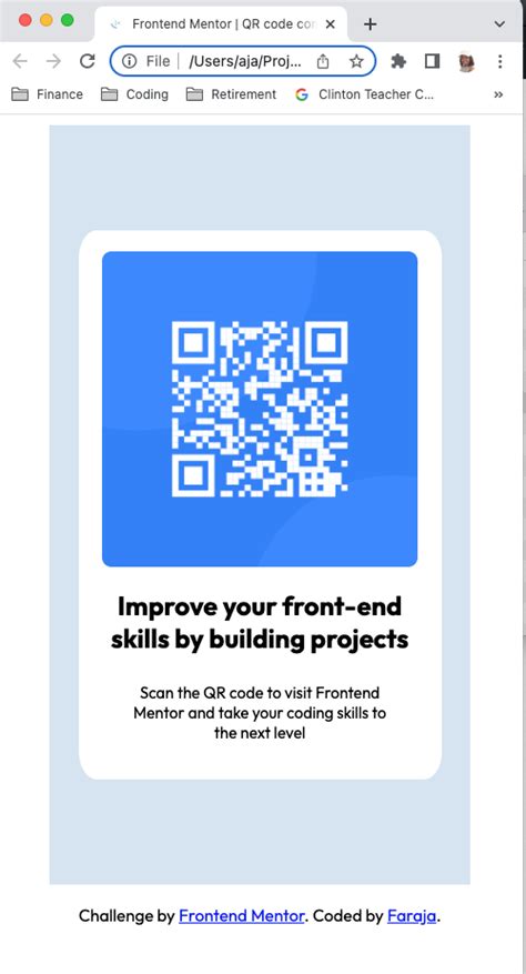 Github Faraja Qr Challenge This Is A Solution To The Qr Code